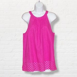 Signature Collection Linen Blend Top